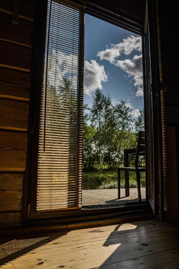 Akmeninis Bebras Villa Zemaiteliai Bagian luar foto